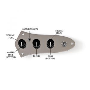 Pré-amplificador J-Core 2 Bandas com Knobs Trickfish