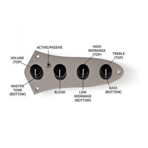 Pré-amplificador Trickfish J-Core 4 Bandas com Knobs