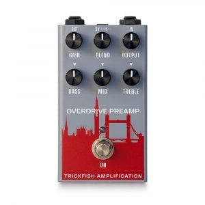 Pré-amplificador Trickfish Overdrive 3 Bandas