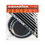 Kit de Peles Aquarian Response 2 Porosa Black – 10" / 12" / 16"