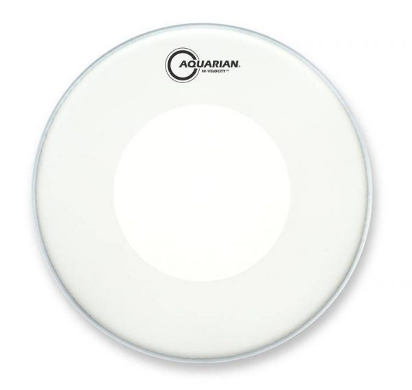 Pele Aquarian Hi-Velocity – 13" (Batedeira para Caixa, Branca)