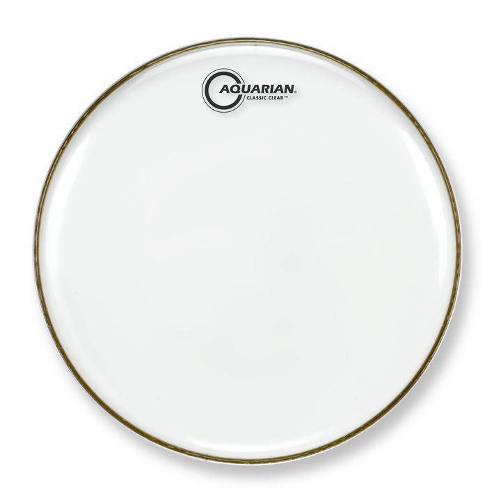 Pele Aquarian Classic Clear Snare Side – 13" (Resonante para Caixa)