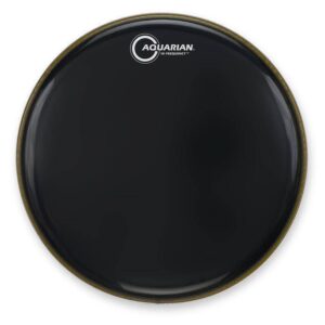 Pele Aquarian Hi-Frequency Resonant – 16" (Resonante, Preto Brilhante)