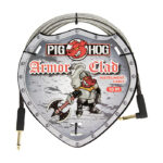 Cabo Pig Hog “Armor Clad” para Instrumento – 3m 10FT (Plug L Curvo)