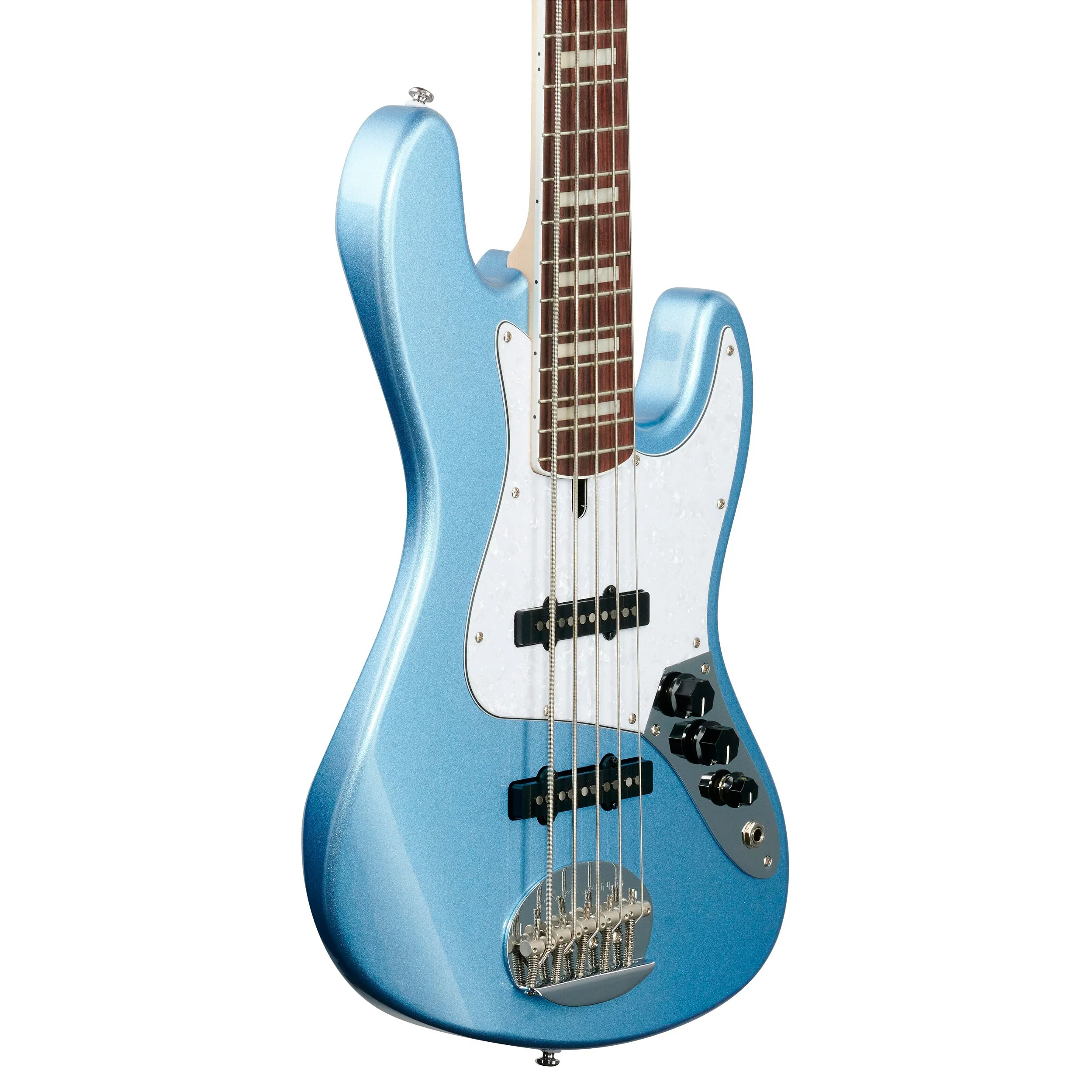 Baixo Elétrico Lakland Skyline 55-60 "Vintage J" – 5 Cordas Lake Placid Blue - Imagem 6