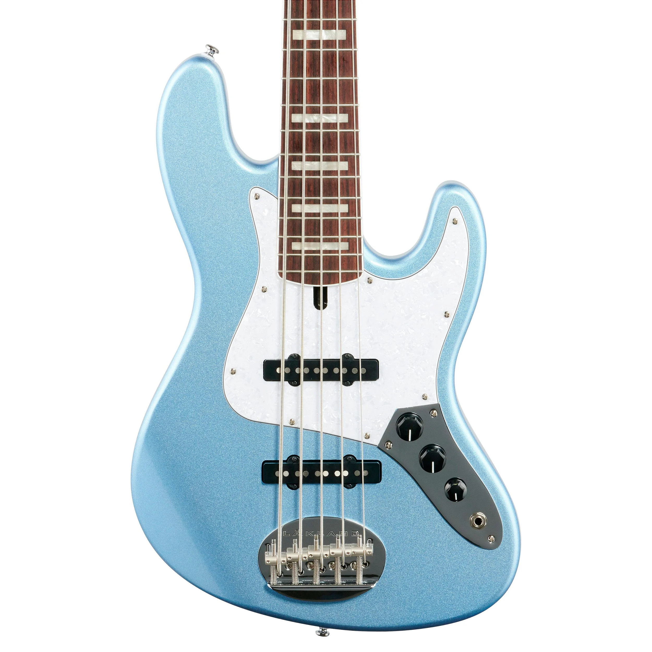 Baixo Elétrico Lakland Skyline 55-60 "Vintage J" – 5 Cordas Lake Placid Blue - Imagem 2